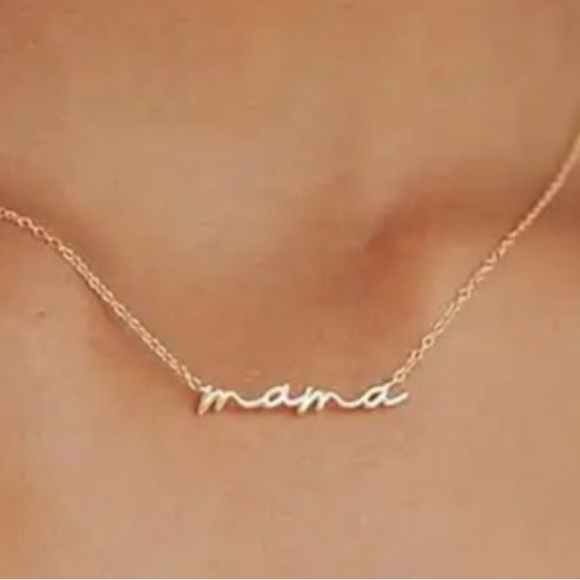 Mama Script Necklace - Picture 1 of 1